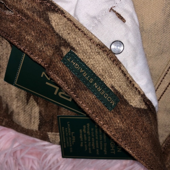 Ralph Lauren Aztec Pants Size 10 slimming straight - Picture 6 of 11